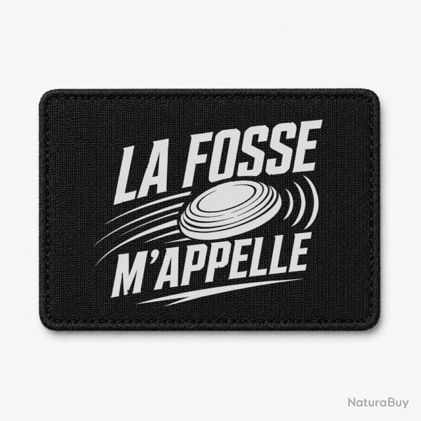 Patch Ball Trap - La fosse m'appelle - Passion - Noir / Blanc