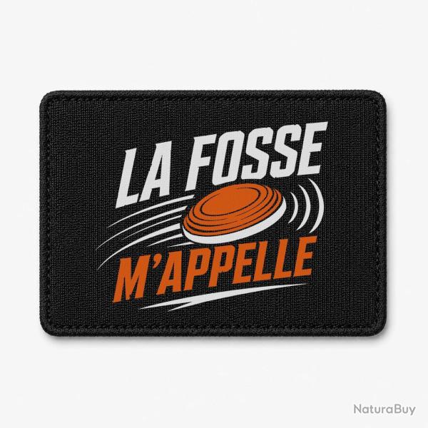 Patch Ball Trap - La fosse m'appelle - Passion - Noir / Orange