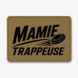 Patch Ball Trap - Mamie trappeuse - Cadeau passion - Coyote / Noir