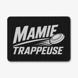 Patch Ball Trap - Mamie trappeuse - Cadeau passion - Noir / Blanc