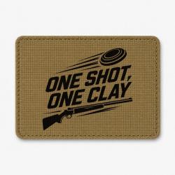 Patch Ball Trap - One Shot One Clay - Pr&eacute;cision - Coyote / Noir