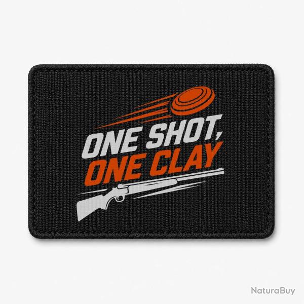 Patch Ball Trap - One Shot One Clay - Pr�cision - Noir / Orange