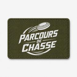 Patch Ball Trap - Parcours de chasse - Tireur Sporting - Olive / Blanc