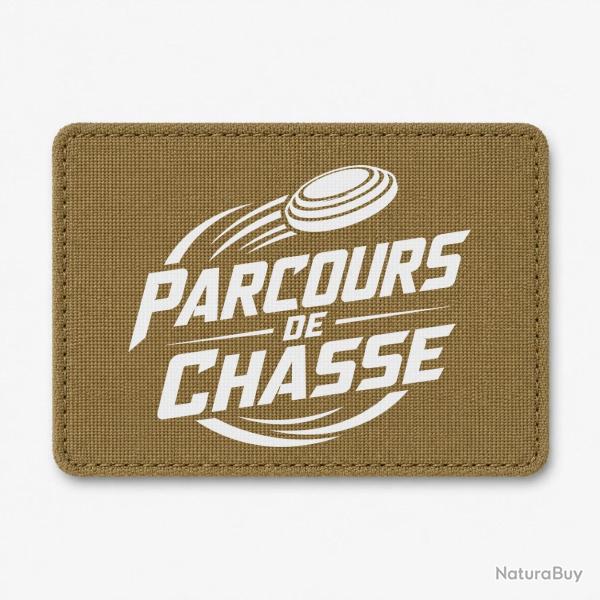 Patch Ball Trap - Parcours de chasse - Tireur Sporting - Coyote / Blanc