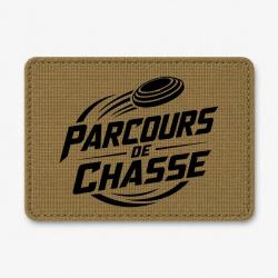 Patch Ball Trap - Parcours de chasse - Tireur Sporting - Coyote / Noir