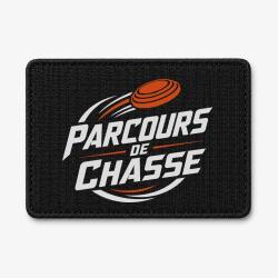 Patch Ball Trap - Parcours de chasse - Tireur Sporting - Noir / Orange