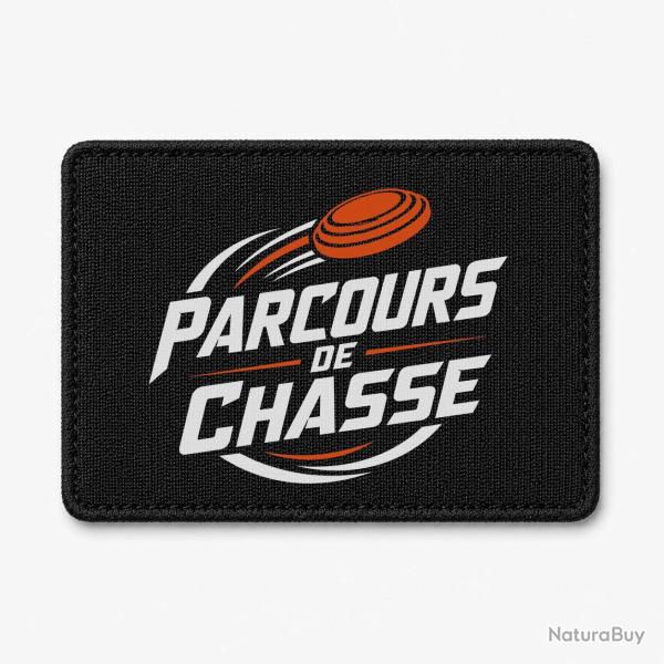 Patch Ball Trap - Parcours de chasse - Tireur Sporting - Noir / Orange