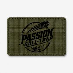 Patch Ball Trap - Passion Ball Trap - Logo tireur - Olive / Noir