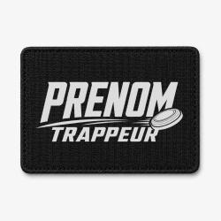 Patch Ball Trap - Pr&eacute;nom personnalis&eacute; - Trappeur - Noir / Blanc
