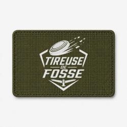 Patch Ball Trap - Tireuse de fosse - Discipline plateau - Olive / Blanc