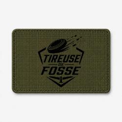 Patch Ball Trap - Tireuse de fosse - Discipline plateau - Olive / Noir