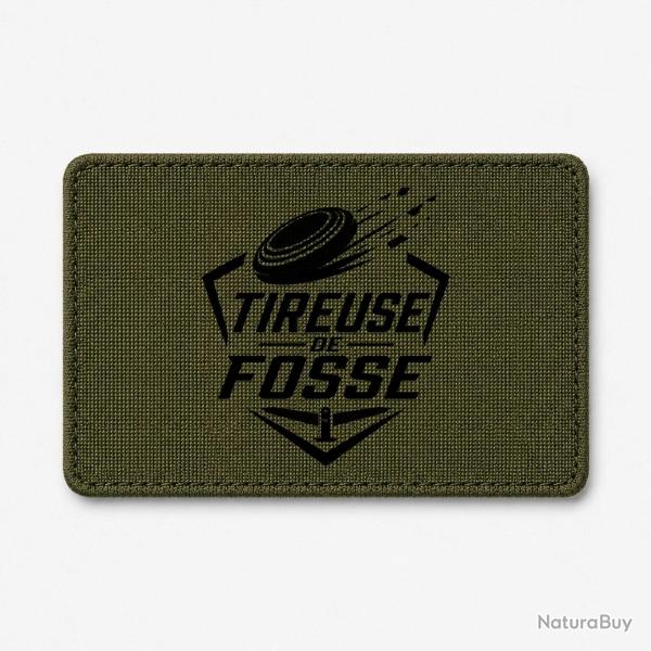 Patch Ball Trap - Tireuse de fosse - Discipline plateau - Olive / Noir