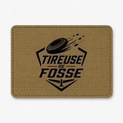 Patch Ball Trap - Tireuse de fosse - Discipline plateau - Coyote / Noir
