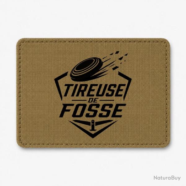 Patch Ball Trap - Tireuse de fosse - Discipline plateau - Coyote / Noir
