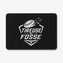 Patch Ball Trap - Tireuse de fosse - Discipline plateau - Noir / Blanc