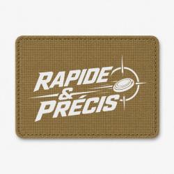 Patch Ball Trap - Rapide et pr&eacute;cis - R&eacute;flexe tireur - Coyote / Blanc