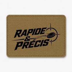 Patch Ball Trap - Rapide et pr&eacute;cis - R&eacute;flexe tireur - Coyote / Noir