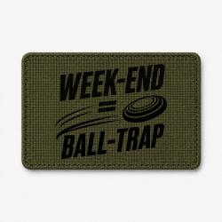 Patch Ball Trap - Week-end Ball Trap - Stand et plateaux - Olive / Noir