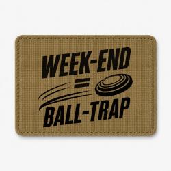Patch Ball Trap - Week-end Ball Trap - Stand et plateaux - Coyote / Noir