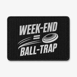 Patch Ball Trap - Week-end Ball Trap - Stand et plateaux - Noir / Blanc