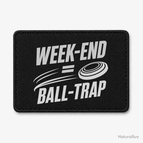 Patch Ball Trap - Week-end Ball Trap - Stand et plateaux - Noir / Blanc