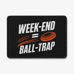 Patch Ball Trap - Week-end Ball Trap - Stand et plateaux - Noir / Orange