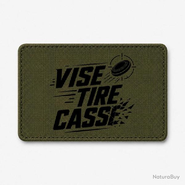 Patch Ball Trap - Vise, tire, casse - S�quence de tir - Olive / Noir