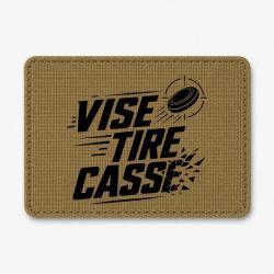 Patch Ball Trap - Vise, tire, casse - S&eacute;quence de tir - Coyote / Noir