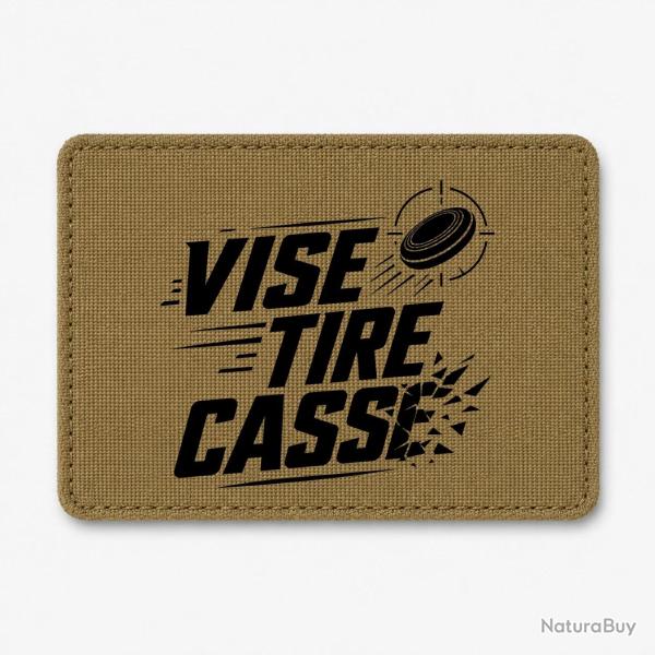 Patch Ball Trap - Vise, tire, casse - S�quence de tir - Coyote / Noir