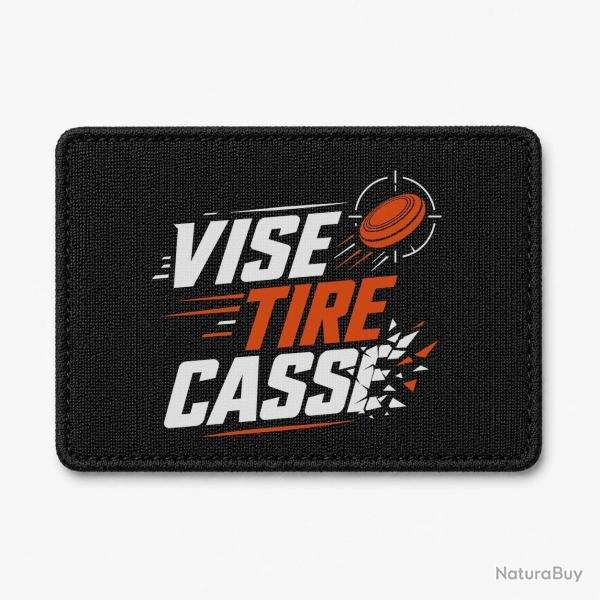 Patch Ball Trap - Vise, tire, casse - S�quence de tir - Noir / Orange