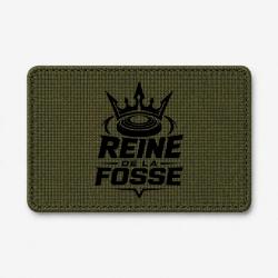 Patch Ball Trap - Reine de la fosse - Tireuse sportive - Olive / Noir