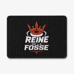 Patch Ball Trap - Reine de la fosse - Tireuse sportive - Noir / Orange