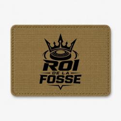 Patch Ball Trap - Roi de la fosse - Tireur sportif - Coyote / Noir
