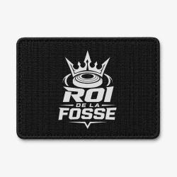 Patch Ball Trap - Roi de la fosse - Tireur sportif - Noir / Blanc