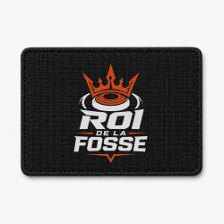 Patch Ball Trap - Roi de la fosse - Tireur sportif - Noir / Orange