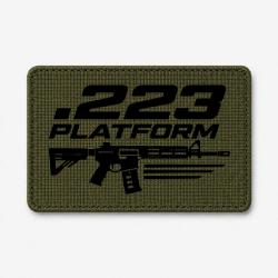 Patch Tir Sportif - .223 Platform - Olive / Noir