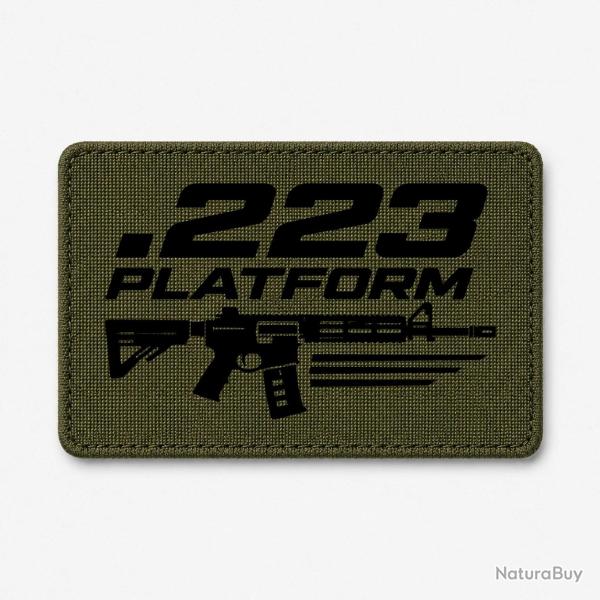 Patch Tir Sportif - .223 Platform - Olive / Noir