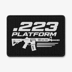 Patch Tir Sportif - .223 Platform - Noir / Blanc