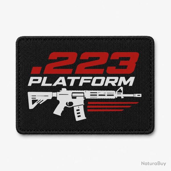 Patch Tir Sportif - .223 Platform - Noir / Orange