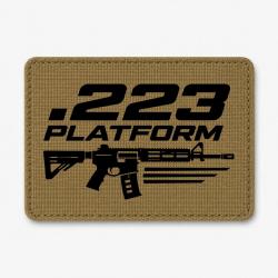 Patch Tir Sportif - .223 Platform - Coyote / Noir