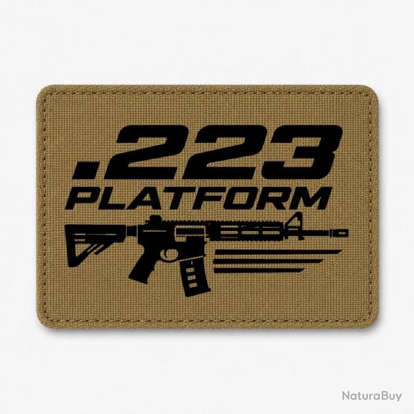 Patch Tir Sportif - .223 Platform - Coyote / Noir