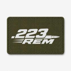 Patch Tir Sportif - .223 Rem - Cartouche - Olive / Blanc