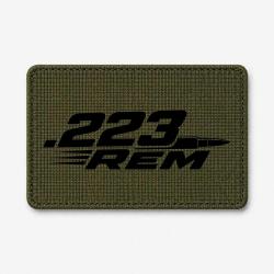 Patch Tir Sportif - .223 Rem - Cartouche - Olive / Noir