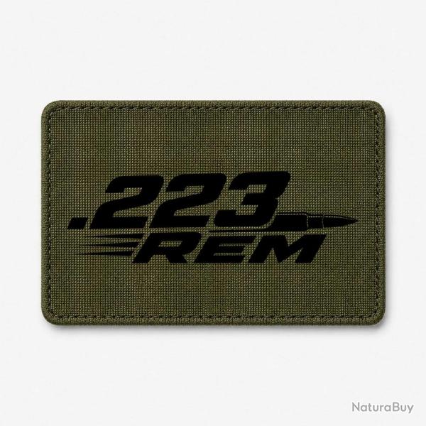 Patch Tir Sportif - .223 Rem - Cartouche - Olive / Noir