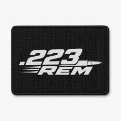 Patch Tir Sportif - .223 Rem - Cartouche - Noir / Blanc