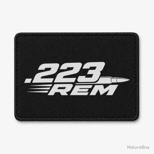 Patch Tir Sportif - .223 Rem - Cartouche - Noir / Blanc