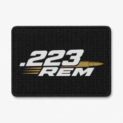 Patch Tir Sportif - .223 Rem - Cartouche - Noir / Orange