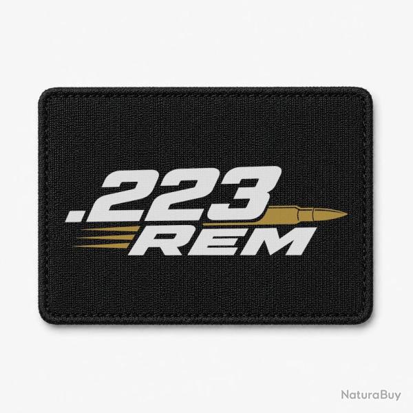 Patch Tir Sportif - .223 Rem - Cartouche - Noir / Orange