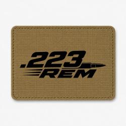 Patch Tir Sportif - .223 Rem - Cartouche - Coyote / Noir