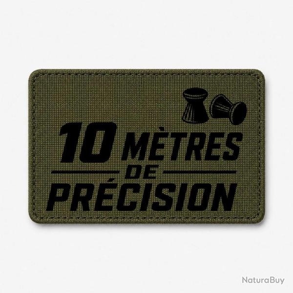 Patch Tir Sportif - 10 m de pr�cision - Olive / Noir
